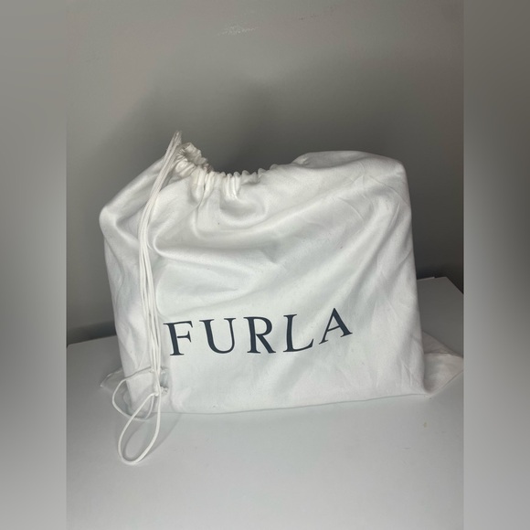 Furla Blue Leather Handbag - Picture 9 of 10